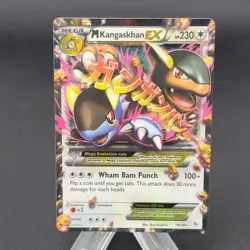 Pokemon Mega Kangaskhan EX - 79/106 Flashfire XY Ultra Rare Card LP - Image 1