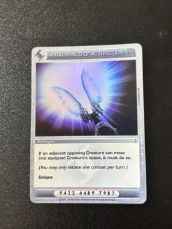 Chaotic TCG Card: Algal Wings Of Attraction ULTRA RARE 53/222 NM - Image 1