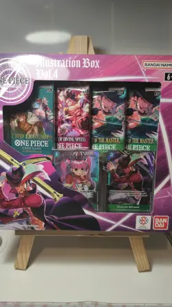 One Piece Illustration Box Vol.4 English Promo Card OP08 OP11 OP12 OVP Sealed - Image 2