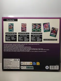 One Piece Illustration Box Vol.4 English Promo Card OP08 OP11 OP12 OVP Sealed - Image 3