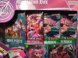 One Piece Illustration Box Vol.4 English Promo Card OP08 OP11 OP12 OVP Sealed - Image 5