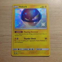 Voltorb SV13/SV94 - NM HOLO RARE SHINY VAULT Hidden Fates - Pokemon TCG Card - Image 1