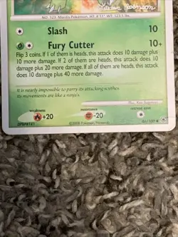 Scyther 46/100 2008 World Championships Tristan Robinson Pokemon Card LP - Image 4