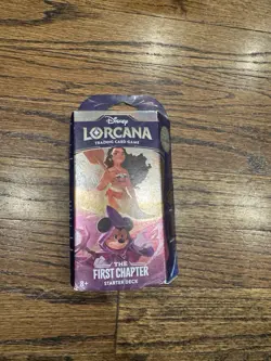 LORCANA CARD GAME THE FIRST CHAPTER STARTER DECK Amber/Amethyst 1st PRINT! - Image 1