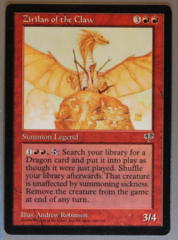Zirilan of the Claw - MTG - Mirage - Magic: The Gathering - Image 1