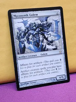 1x Mycosynth Golem, MP (see photos), 5DN, Magic: the Gathering, MtG - Image 3