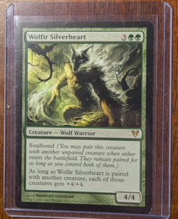 MTG Wolfir Silverheart Avacyn Restored Regular - Image 1