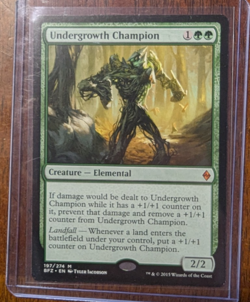 MTG Undergrowth Champion Battle for Zendikar Regular - Image 1