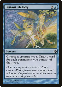 Distant Melody (Morningtide MOR, Common, English) 1x x1 NM MTG - Image 1