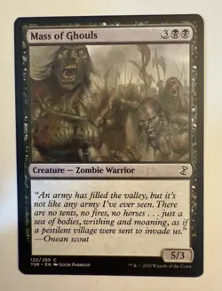 Mass of Ghouls (122) Time Spiral Remastered TSR MTG Magic - Image 1