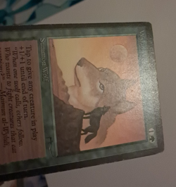 Wyluli Wolf HP (Light Mana Symbol) Arabian Nights MTG Magic the Gathering - Image 3