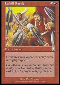 Uphill Battle - Light Play MTG Mercadian Masques - Image 1