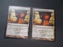 Rix Maadi, Dungeon Palace x2 MTG Dissenion Colorless Uncommon Land LP - Image 1