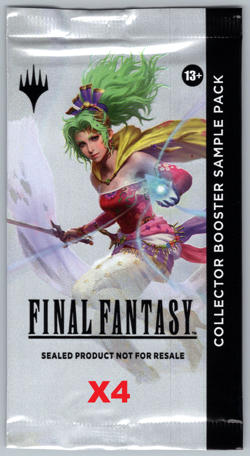 4x FINAL FANTASY Collector Booster SAMPLE PACK Sealed - MTG - Magic - Image 1