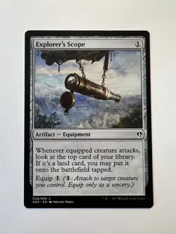 Explorer's Scope - MTG Duel Decks: Zendikar vs. Eldrazi - NM - Image 1