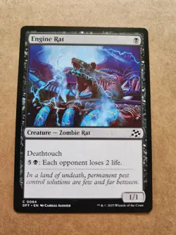 Engine Rat (0084) - Aetherdrift - Magic MTG Combine Ship 1-10 $4.88 - Image 1