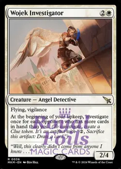 Wojek Investigator 2x FOIL MTG Murders at Karlov Manor MKM Rare MINT white - Image 1