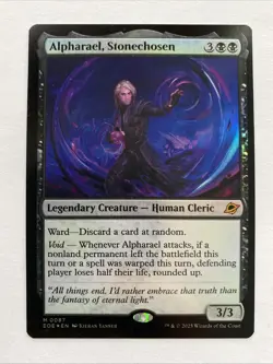 Alpharael, Stonechosen - 87 - Foil - EOE - NM - MTG Magic the Gathering - Image 1