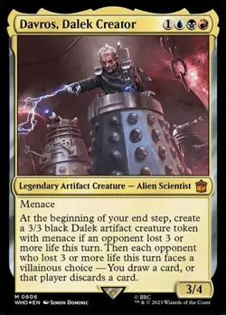 Davros, Dalek Creator - Surge Foil DRWHO NM MTG - Image 1