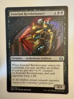 Ironclad Revolutionary [Aether Revolt] Magic MTG - Image 1