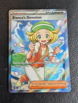 Bianca's Devotion - 197/162 Temporal Forces (Pokemon) Full Art Ultra Rare - Image 1