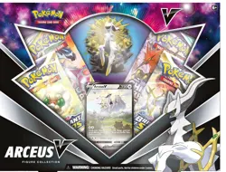 New Pokemon TCG Arceus V Figure Collection Box Cosmic Eclipse Brilliant Stars - Image 1