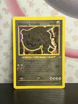 Pokemon TCG Shining Steelix 112/105 Neo Destiny Holo Vintage Secret Rare 2000 MP - Image 1