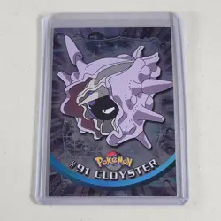Pokemon Cloyster #91 Topps Series 1 Holo Rare 1st Print TV Edition - Image 1