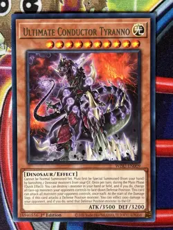 Yugioh Ultimate Conductor Tyranno WISU-EN009 Single - Image 1