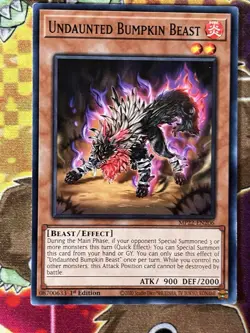 Yugioh Undaunted Bumpkin Beast MP22-EN206 Single - Image 1