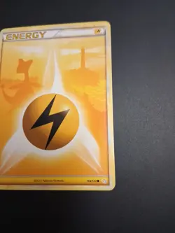 Pokemon HeartGold SoulSilver Lightning Energy 118/123 LP Fast Ship - Image 4
