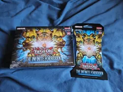 Yugioh The Infinite Forbidden Mini Booster Box + Pack- New and Sealed - Image 1