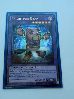 Frightfur Bear Ultimate Rare NECH-EN046 Lightly Played Yugioh - Image 1