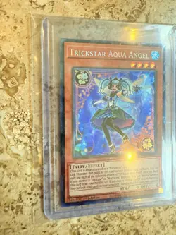 YUGIOH TRICKSTAR AQUA ANGEL MZTM-EN026 1ST COLLECTORS RARE (NM) - Image 5