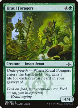 Kraul Foragers - Guilds of Ravnica | Foil | MTG Card - Image 1