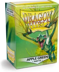 Dragon Shield Standard Card Sleeves - Matte Apple Green (100 count) - Image 1