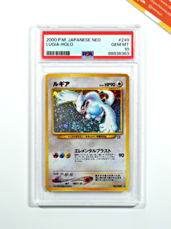 Pokemon PSA 10 Lugia #249 Holo Neo Genesis 2000 Japanese - Image 1
