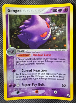 Pokemon Card - Gengar - Ex Legend Maker - Holo Rare - 5/92 - NM-LP - Image 1