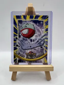 Electrode #101 Topps TV Animation Edition Blue Logo Non Holo Pokemon Card - LP - Image 1