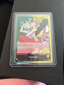One Piece TCG Wings Of The Captain Leader Card OP06-022 Yamato - Image 1