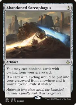 Abandoned Sarcophagus - Hour of Devastation | Foil | MTG Card - Image 1