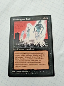 MTG Animate Dead (Belebung der Toten) German FBB Regular Uncommon - Uncirculated - Image 1