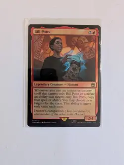 MtG Bill Potts R Doctor Who Magic Gathering Free Postage NM/M - Image 1