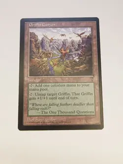 MTG Magic the Gathering - Griffin Canyon (Visions) NM! - Image 4