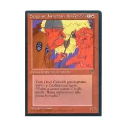 WOTC MtG Legends Italian Kobold Drill Sergeant (Italian) (U) NM - Image 1