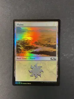 Plains - Foil - 264 - Core Set 2020- Magic the Gathering - MTG - Image 1
