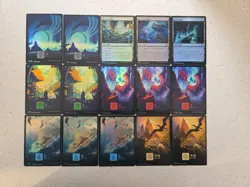 MTG The Lost Caverns of Ixalan - Foil Land Bundle x 15 - Japanese - Mint - Image 1
