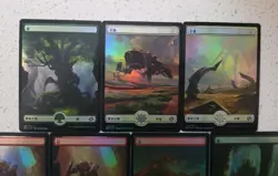 MTG The Brother's War - Foil Full Art Land Bundle x11 - Japanese - Mint - Image 4