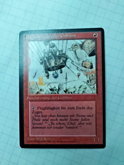 MTG Goblin Balloon Brigade (Ballonbrigade der Goblins) FBB German Miscut Regular - Image 2