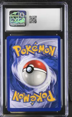 CGC 9.5 MINT+ Hitmonlee 1999 Fossil 7/62 Holo Pokemon Card psa - Image 2